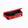 Women's wallet on lightning, red color