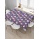 Tables on the table "Toys on the Christmas tree", rectangular, Saten, size 120x145 cm