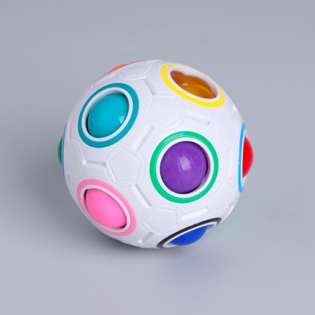 Puzzle ball "Antiplupine", white color-4