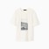 T -shirt female, milk color, size 48