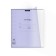 A notebook of 18 sheets in the Erichkrause line "Coverprio Pastel Classics, a plastic cover, an offset block 100% whiteness, lilac