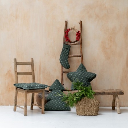 Decorative pillow "Estrella", size 55x55x12 cm-1