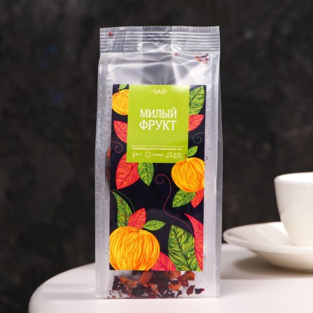 Flavored tea "cute fruit", 50 g