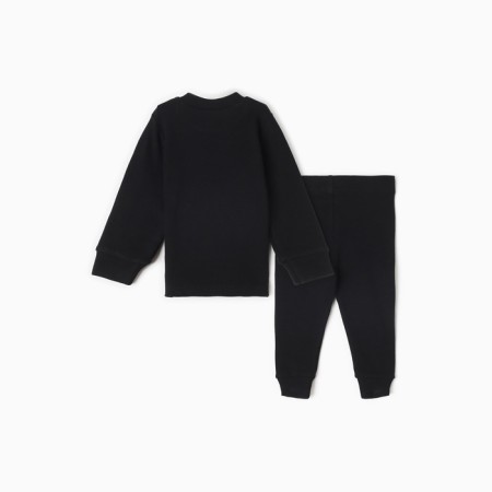 Kit for children's thermo (jumper, pants) minku, black color, height 86-92 cm-14