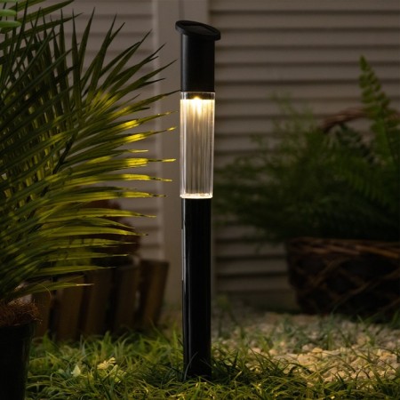 Garden lamp on the solar battery "Police", 55 cm, 1 LED, glow warm white-1