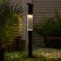 Garden lamp on the solar battery "Police", 55 cm, 1 LED, glow warm white