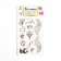 Children's tattoos, 10 × 15 cm, set 2 sheets, gold, "beasts, patterns"