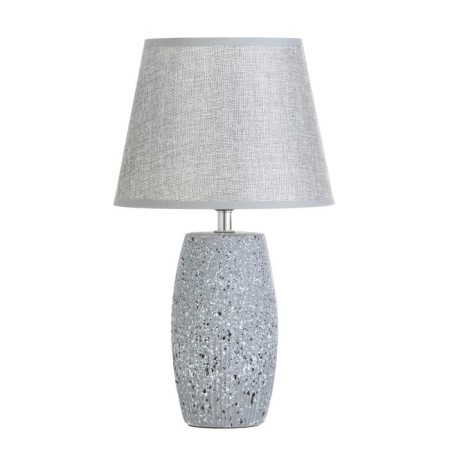 Table lamp "Dandan" 1x40W E14 gray 20x20x34cm-5