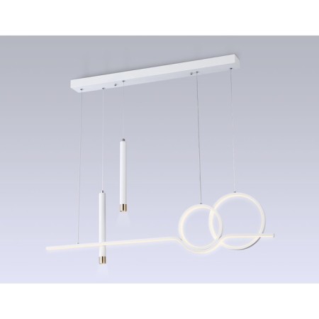 LED LED suspension with the Ambrella Light, Linetech, FL5393, LED, 62 W, ​​4650LUM, 3000-6400K, white color.-3