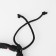 Bracelet unisex "Strength" Weaving, black-red color, D = 7 cm