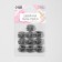 Cleeper for the cord, double, d = 6 mm, 1.5 × 1.9 cm, 10 pcs, silver color