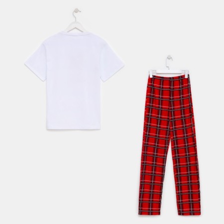 Pajama New Year's Women (T-shirt and Pants) KAFTAN "Corgi", size 52-54-4