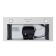 Maunfeld Crosby Singl 5028, built -in 850 m3/h, 3 speeds, 50 cm, silver