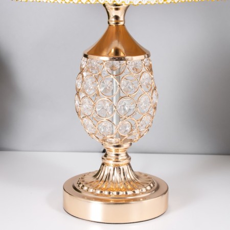 Table lamp "Adventurism" 1x60W E27 gold belt backlight 29x29x43 cm Risalux-4