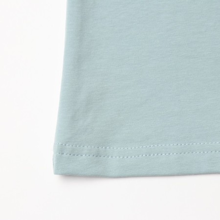 T-shirt female Minaku: Basic Line Color Green Aqua, Rr. 42-10