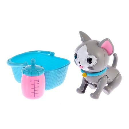 Interactive toy "My pet", a cat, with light and sound effects-1