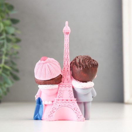 Souvenir Polystone "Romance in travel" 8x5x12.5 cm-2