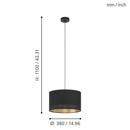 ESTEPERRA 1x40W chandelier E27-2