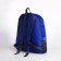 Folding backpack, lightning department, external pocket, 2 side nets, blue color