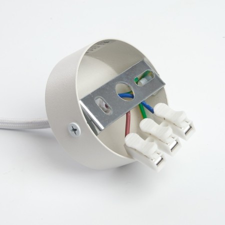 Ceiling light Feron ML1748, IP20, GU10, 35 W, 60x60x280 mm, white color-1