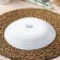 Deep plate AVVIR CARVE, 680 ml, D = 21.5 cm, glass ceramic, white color