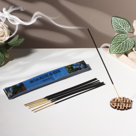 Incense "Agarbatti juniper", 8 sticks in soft packaging