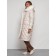 Coat insulated winter female, size 46, beige color