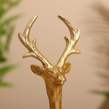 Bell "deer" aluminum 6x7x20 cm-4