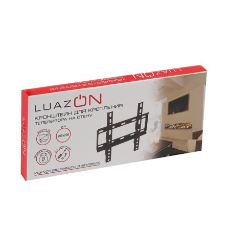 Luazon Kron-80 bracket, for TV, fixed, 14-42 ", 20 mm from the wall, black-6