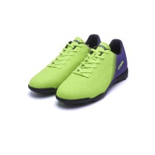 Бутсы футбольные Atemi SBA-005 TURF JUNIOR, цвет  ярко-салатовый/ фиолетовый, размер 36