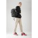 Male backpack on a zipper, 5 outer pockets, ZFTS, Black Color