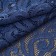 Lace elastic fabric, 175 mm × 2.7 ± 0.5 m, blue color