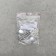 Wall hook on the bar Accoona A161-3, 3 pcs, color chrome