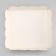 Cookie box, confectionery packaging, white, 13 x 13 x 4 cm