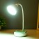 Linei table lamp LED 2W USB AKB Zelny 10.5x10.5x37 cm Risalux