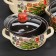 Set of pots "Roman Vacations", 3 subjects: pots 2 l, 3 l, 4 l, glass covers
