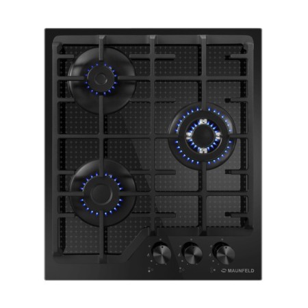Hlect surface Maunfeld EGHG.43.73CB2/G, gas, 3 burners, black