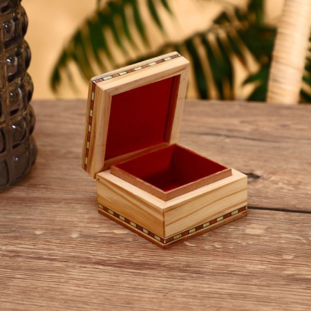 Casket "Indy" tree 8x8 cm-1