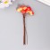 Decor for creativity "Yellow-pink berries" 1 bouquet = 10 berries d = 1 cm 10 cm