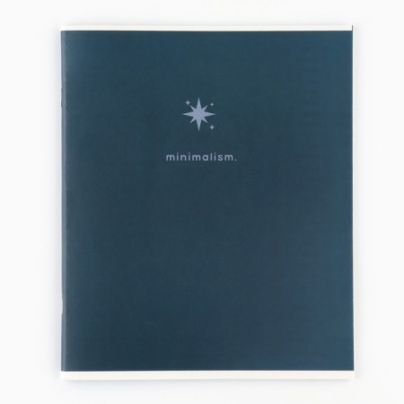 Notebook A5, 36 liters on the paper clip No. 1 mix “September 1: minimalism” UV lac-5