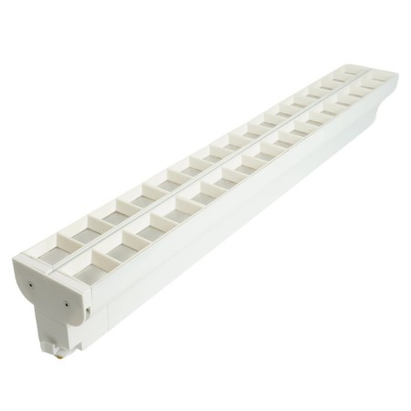 Single -phase track lamp for Feron AL123, IP40, LED, 2x30 W, 547x68x75 mm, white color.-2