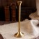 Aluminum Climber "Roman" per 1 candle 9.5x9.5x33 cm