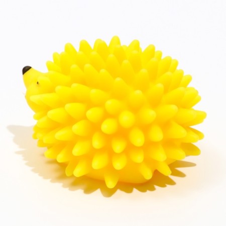 Brying "Hedgehog" Big for dogs, 9 cm, yellow-2
