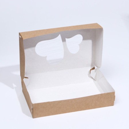 Box, folding, craft, "heart", 20 x 12 x 4 cm-2