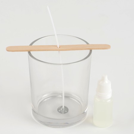DIY candle for the New Year. Creating aromatic candles with a decor of "magic moments", New Year's set for creativity-4