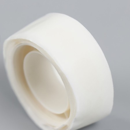 Adhesive tape double -sided "round transparent" 100 pcs in a roll-3