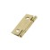 Iron loop, 37x21x1 mm, brass color