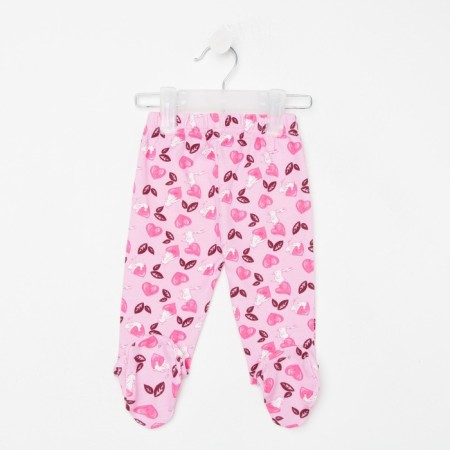 Children's sliders, pink color/bunnies, height 74 cm-2