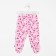 Children's sliders, pink color/bunnies, height 74 cm