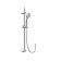 Shower headset Cersanit Vibe A63067 Strak, watering can 3 modes, hose 150 metal